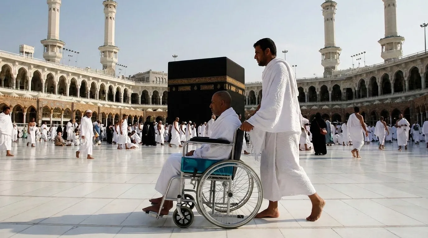 Umrah Pakai Kursi Roda Umrah Pakai Kursi Roda